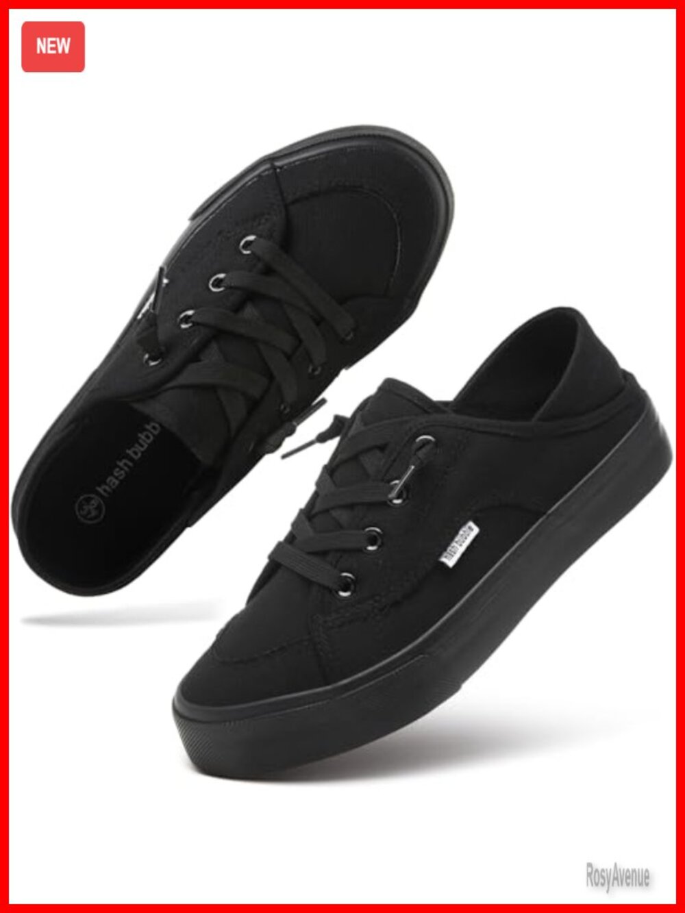 Women's Canvas Slip-On Sneakers Convertible Mules Non-Slip